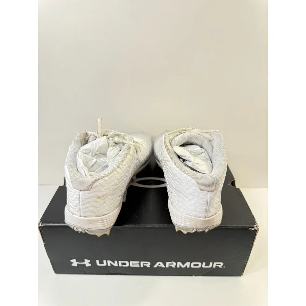 Under Armour Men's Spotlight Hammer RM, 100 White, 8.5